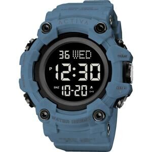 NIB Activa Kadron X Invicta Digital Men's Watch-53mm, Blue